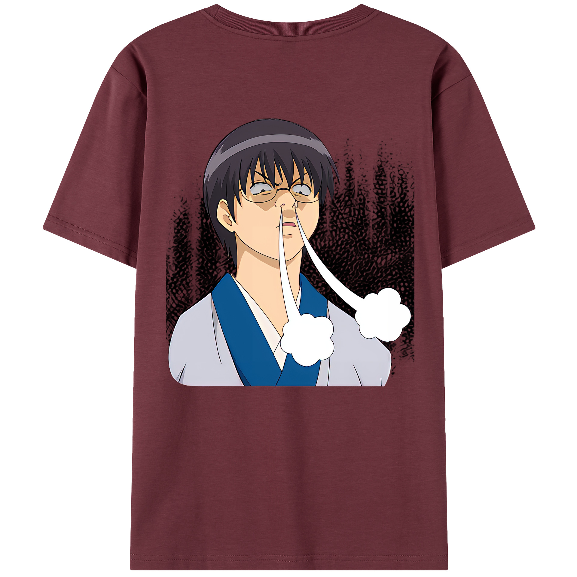 （画像用） ぎんたま 坂田銀時（さかたぎんとき） 神楽 志村新八（しむら しんぱち） GINTAMA Sakata Gintoki Kagura Shimura Shinpachi 綿100％半袖Tシャツ（背面プリント）
